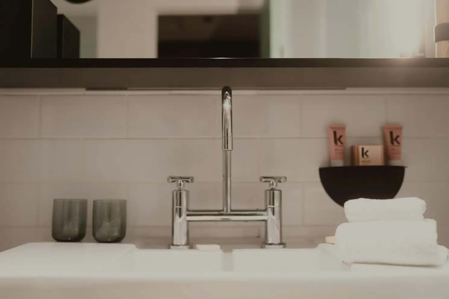 Bathroom sink and vanity