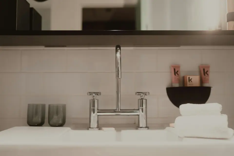 Bathroom sink and vanity
