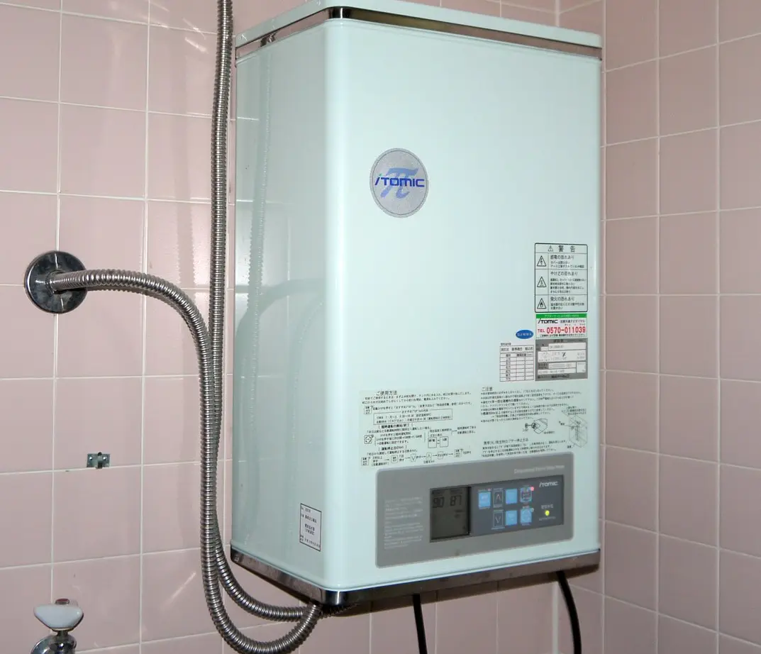 Residential water heater installation